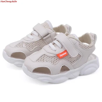 

HaoChengJiaDe Baby comfortable sandals summer new boy girls beach shoes kids casual sandals children fashion sport sandals 21-30