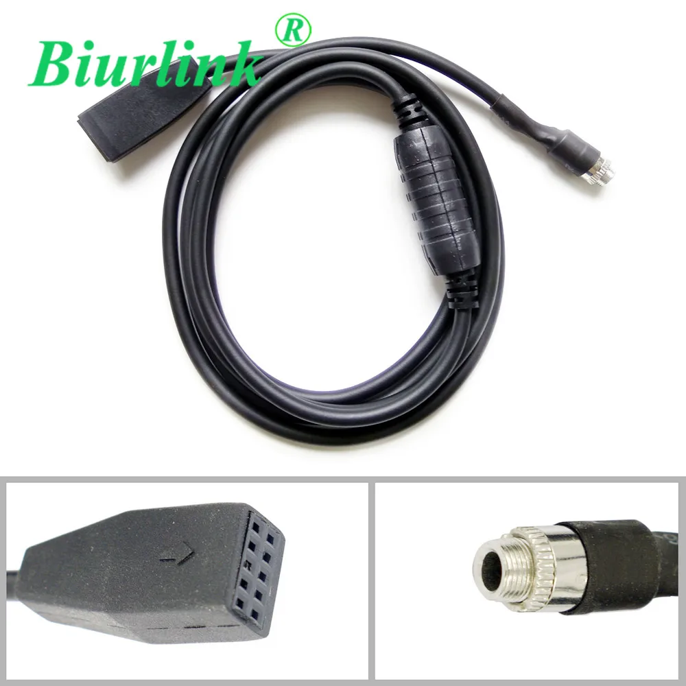 Автомобильный аудиоадаптер Biurlink 3 5 мм AUX кабель для входа BMW E46 бизнес CD радио
