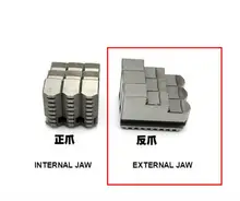 three jaws external jaw for K11-200 lathe chucks accessories machines tools