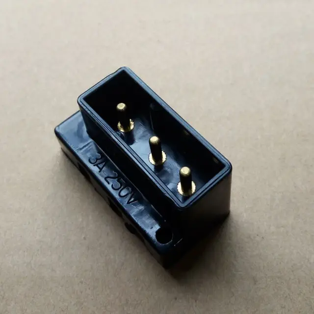 Household Sewing Machine Foot Pedal Socket/Connector,3A,250V,Inner