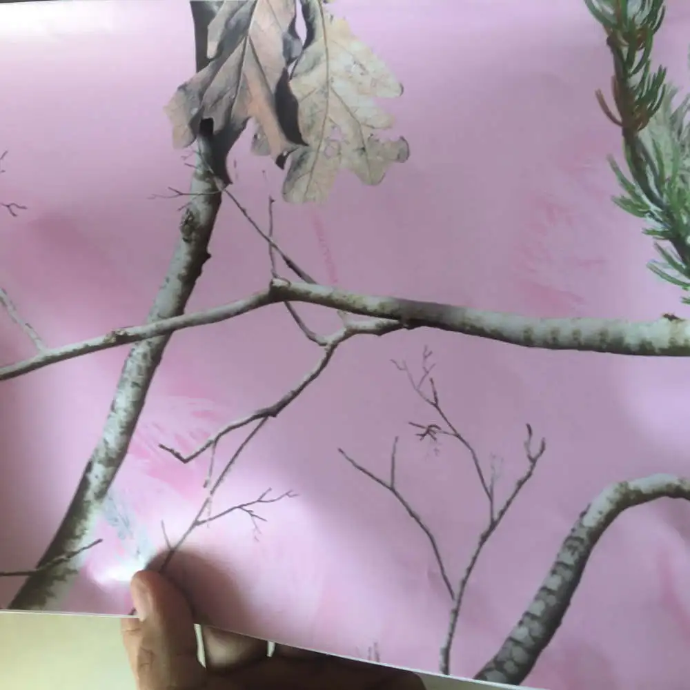 PINK Mossy OAK Grass CAMO Vinyl Film For Car wrap covering FOIL  (1)