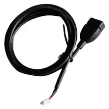 Автомобильный CD машина USB линия аудио линия передачи данных USB кабель для peugeot 207 307 308 408 508 для Citroen