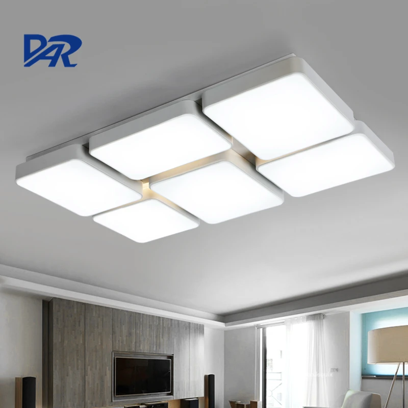 

Surface Mounted Modern Led Ceiling Lights For Living Room AC 110 220V High Brightness Indoor Lighting Decorative Luminaria Avize