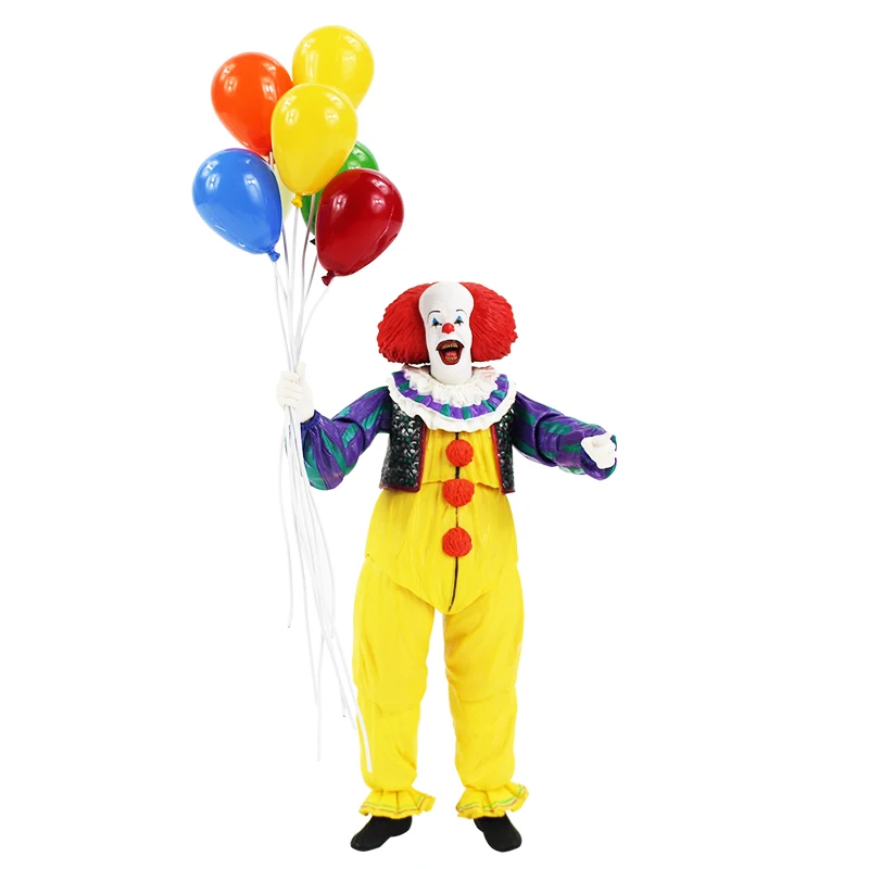 

17cm The Movie IT Pennywise 1990 Stephen King's It Clown PVC Action Figure Model Halloween Decoration Movable Doll Toy Gift