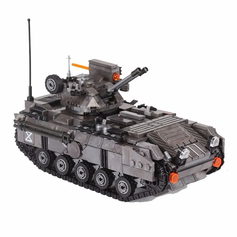 

Army Minifigs compatible legoinglys Military Tank Track Armoured Cehicle Vehicle Building Blocks Bricks Kids Toys Gift