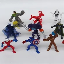 50pcs America Super Hero The Avengers Captain America Iron Man Black Widow Thor Spiderman Soft Doll Action Figure Model boy toy 50pcs America Super Hero The Avengers Captain America Iron Man Black Widow Thor Spiderman Soft Doll Action Figure Model boy toy