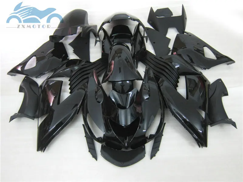 Injection fairings kit for KAWASAKI Ninja ZX14R 2006 2008-2011 plastic sports fairing kits ZX 14R 06 07 09 10 11 black parts | Автомобили