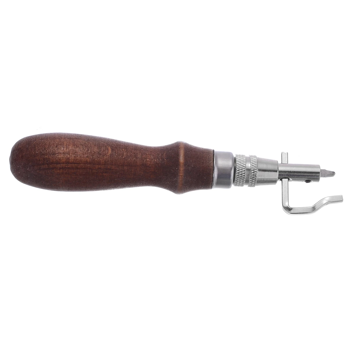 Adjustable 5 In 1 DIY Wood Leathercraft Stitching Crease Leather Working Tools Sewing Tools Accessories