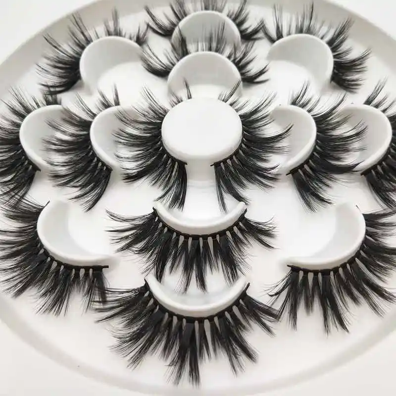 

Buzzme H15 25mm lashes 3D synthetic lashes 7 pairs lashes popular eyelashes makeup
