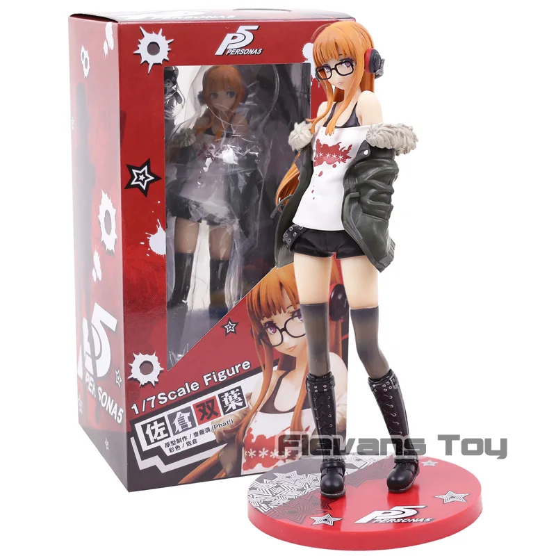 

Anime Game Perosona 5 Navi Futaba Sakura Action Figure Toy Doll Brinquedos Figurals Collection Model
