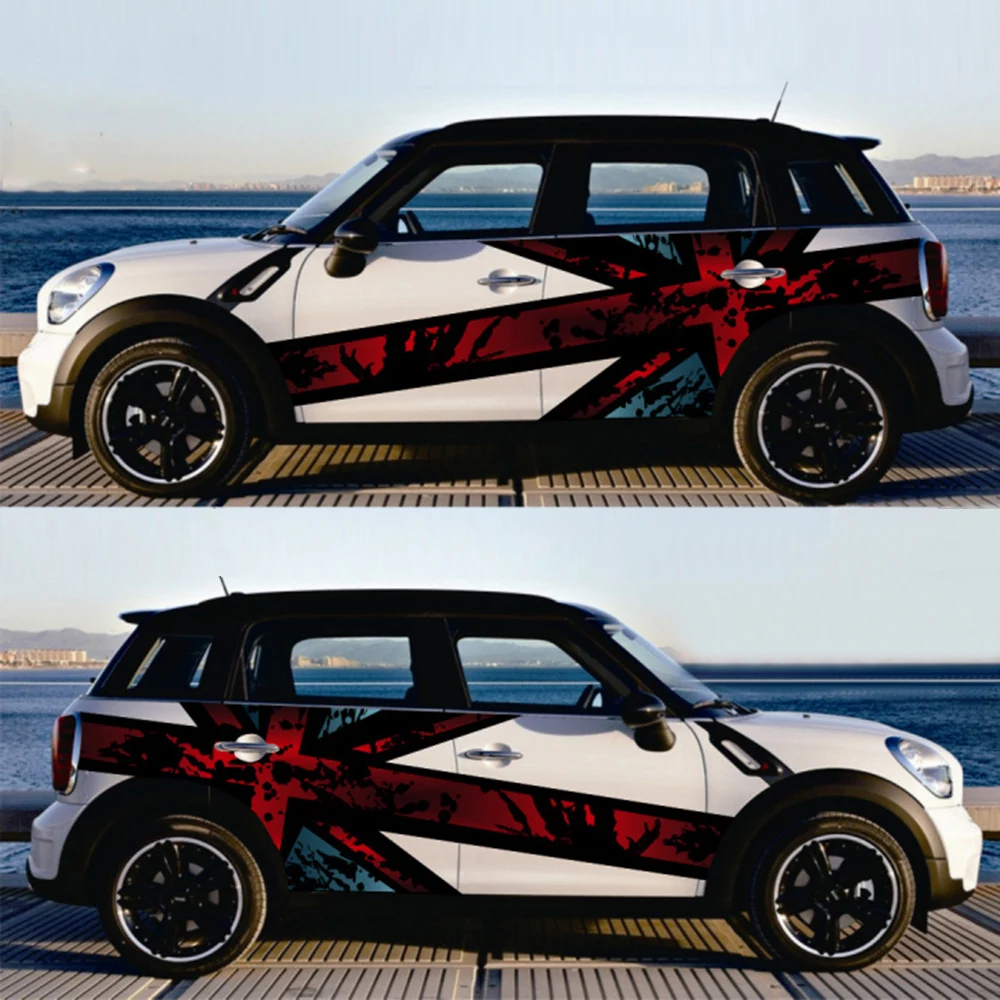 Двусторонняя наклейка на дверь автомобиля Jack для MINI Cooper F54 F55 F56 F60 R55 R56 R60 Countryman