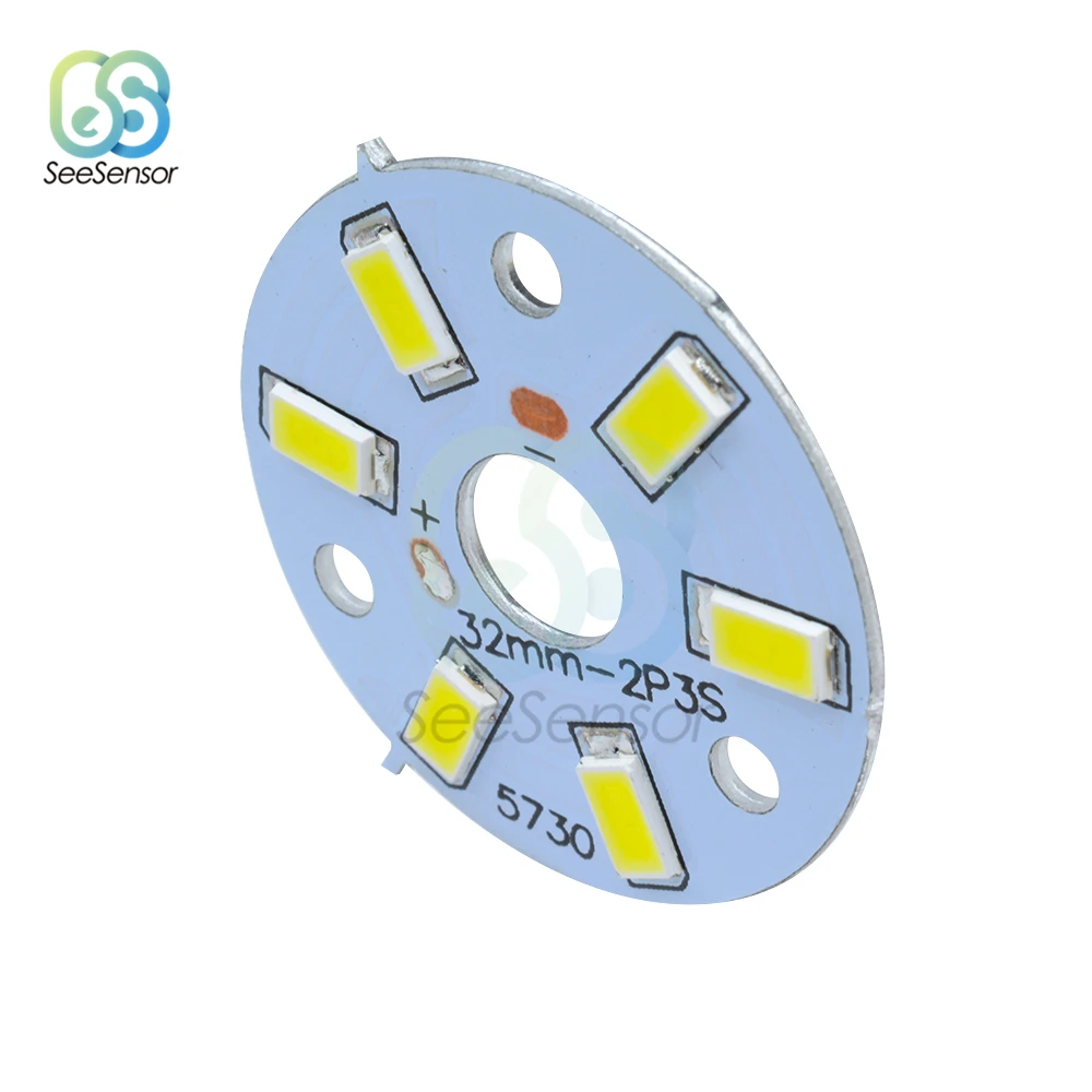 10 шт. 3 Вт 5730 белый светодиодный светодиод яркость SMD светильник Панель Светодиодный светильник для PCB для потолка светильник