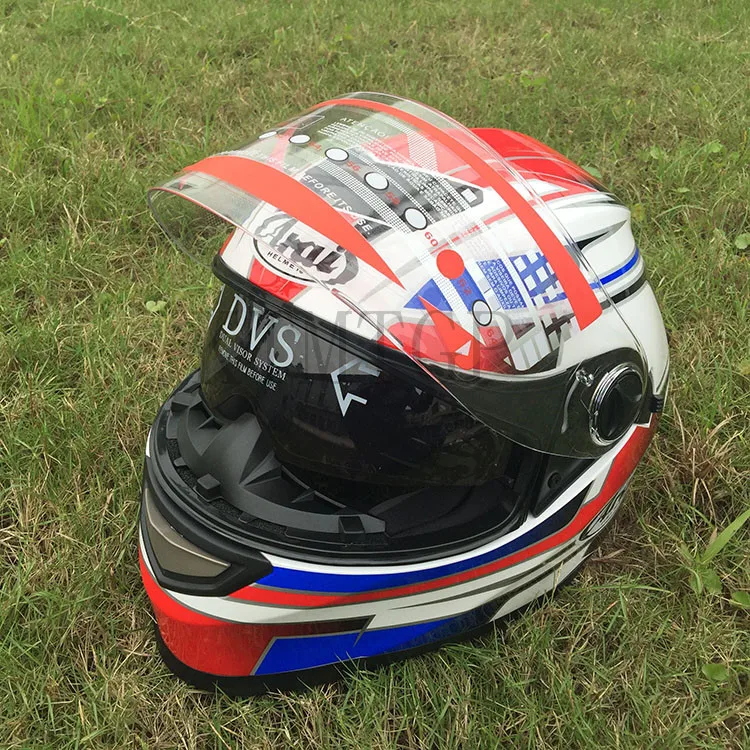 Скидка ARAI moto rcycle шлем casco de moto кафе шлем для гонщика полное лицо двойная линза козырек capacetes de moto ciclista, Capacete