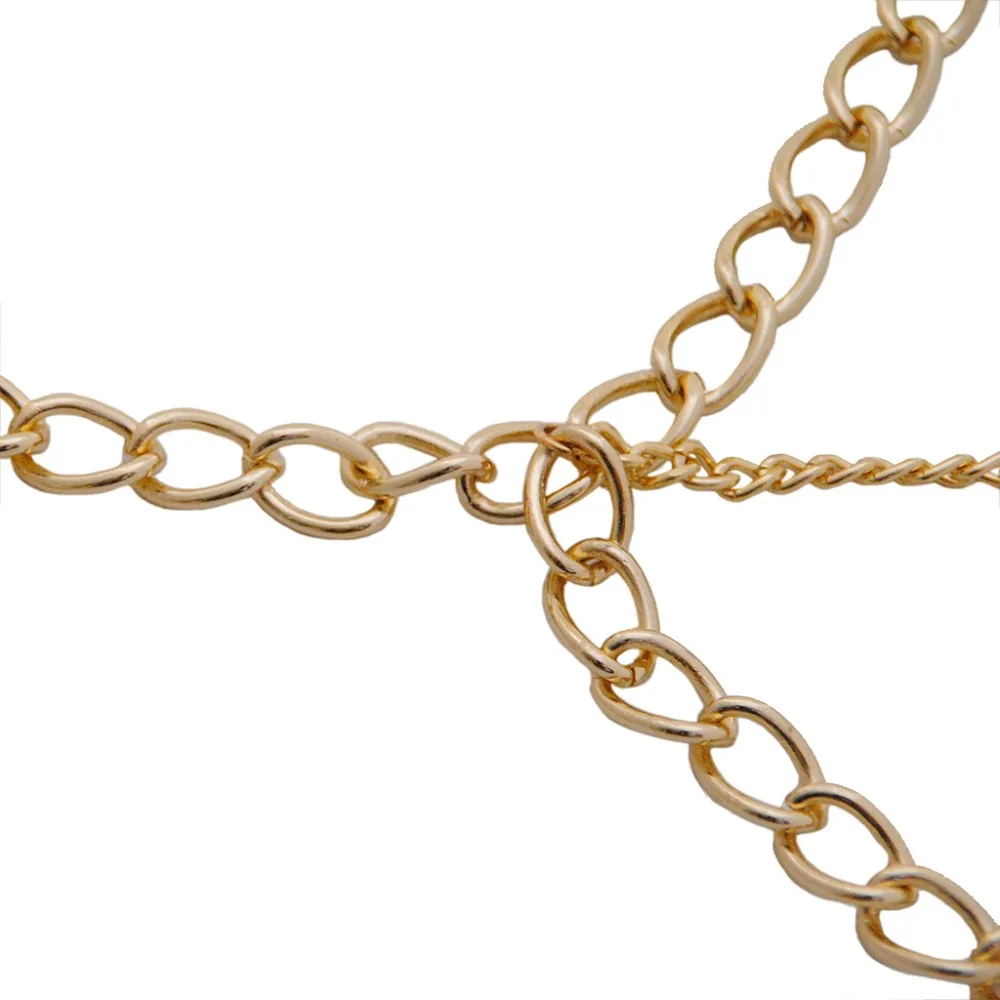 Изысканный многослойный золотой пояс-цепочка, сексуальная модная Женская поясная цепь, аксессуары, полый дизайн, серебряные женские ремни-цепочки