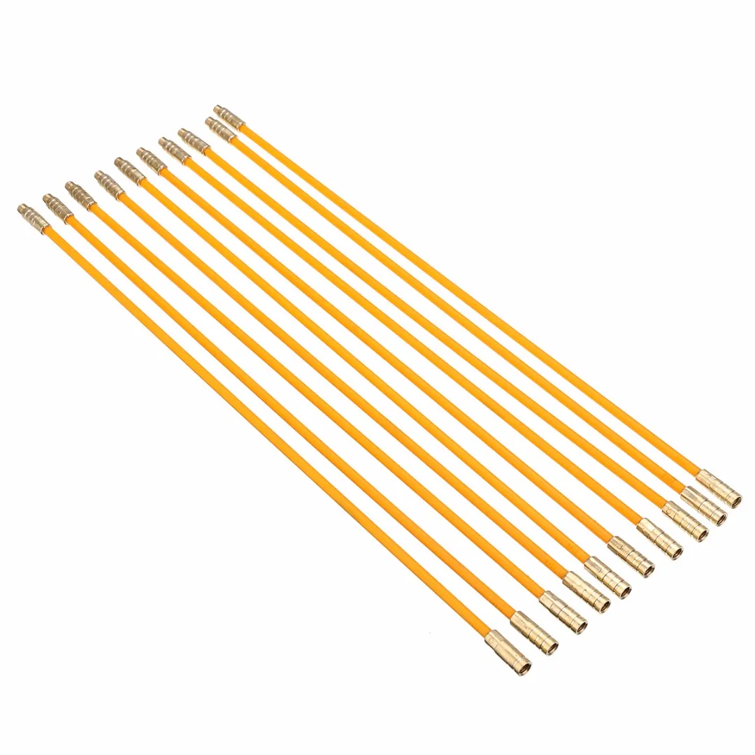 1Set Cable Access Kit Installation Pull Rods Wire Fish Tape Cable 4mm