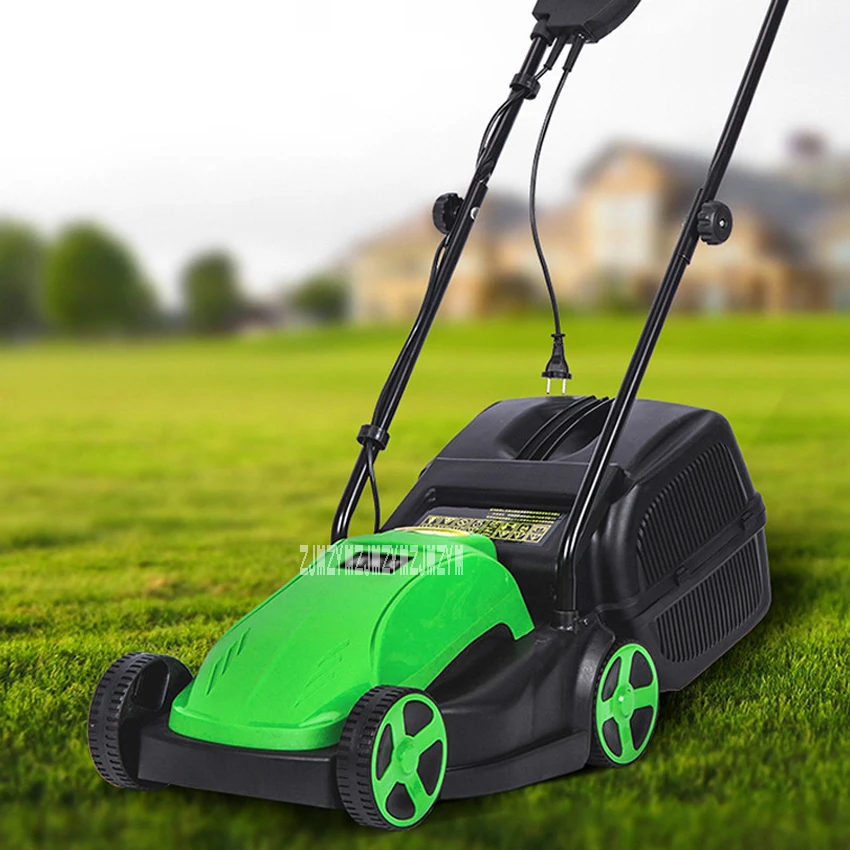 New Arrival 1500W Home Electric Lawn Mower Touching Lawn Mowers Push