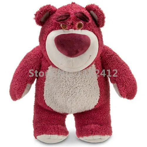 Много O Хаггин медведь Lotso плюшевые куклы 42 см большой Размеры чучело медведя для