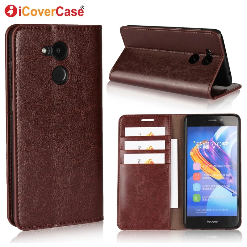 

For Huawei Honor 6C Pro Case Card Holder Stand Wallet Leather Flip Cover For Huawei V9 Play JMM-L22 Honor 6 C Pro Phone Cases