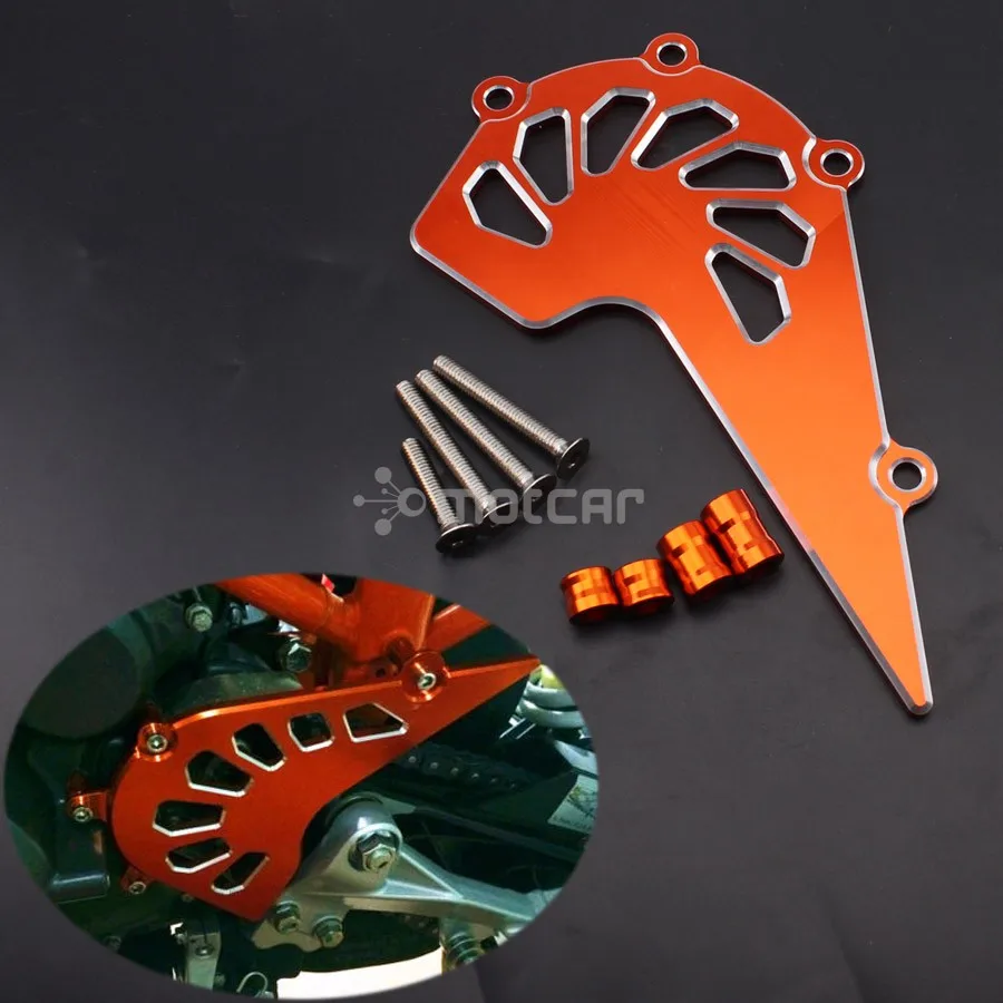 For KTM 200 390 DUKE 2013 2015 2016 Orange Color Motorcycle Aluminum