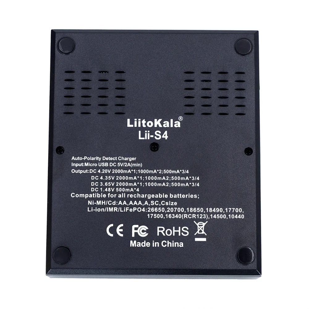 LiitoKala Lii-PD4 Lii-S6 Lii500s зарядное устройство для 18650 26650 21700 AA AAA 18350 V/3,7 V/3,2 V/1,2 V/1,5 V литиевая NiMH батарея