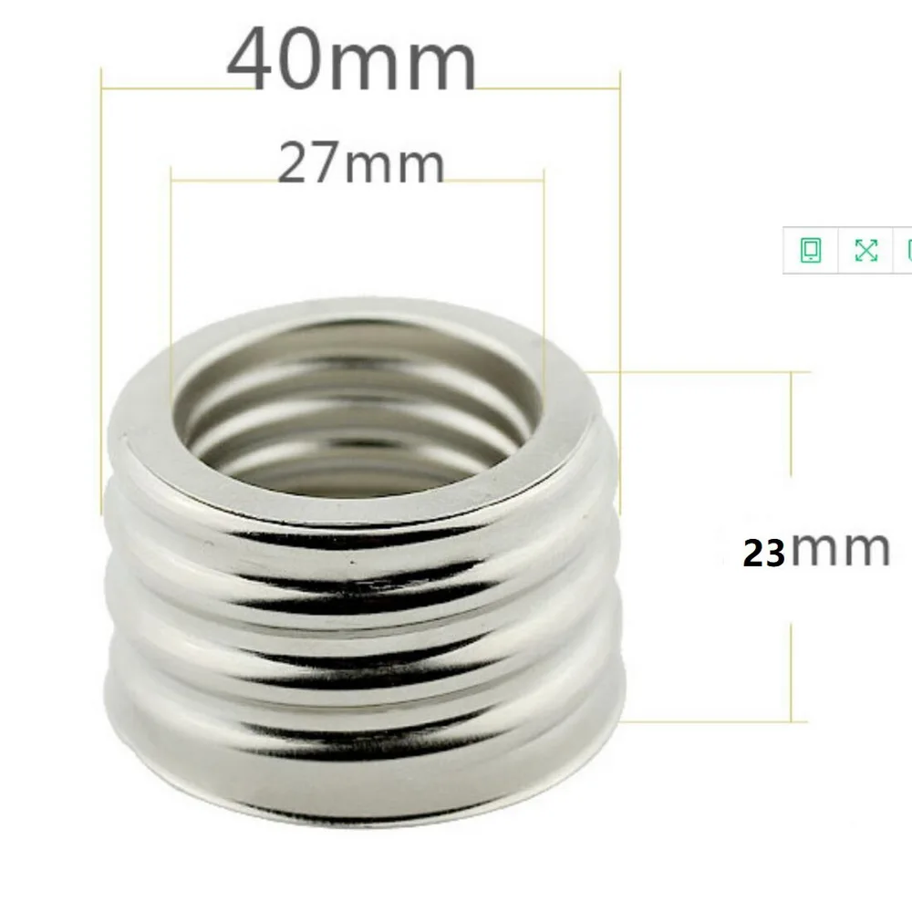 Lamp Holder Adapter E27 to E40 Bulb Light Socket Converter E14 to E27 Threaded Base Adaptor