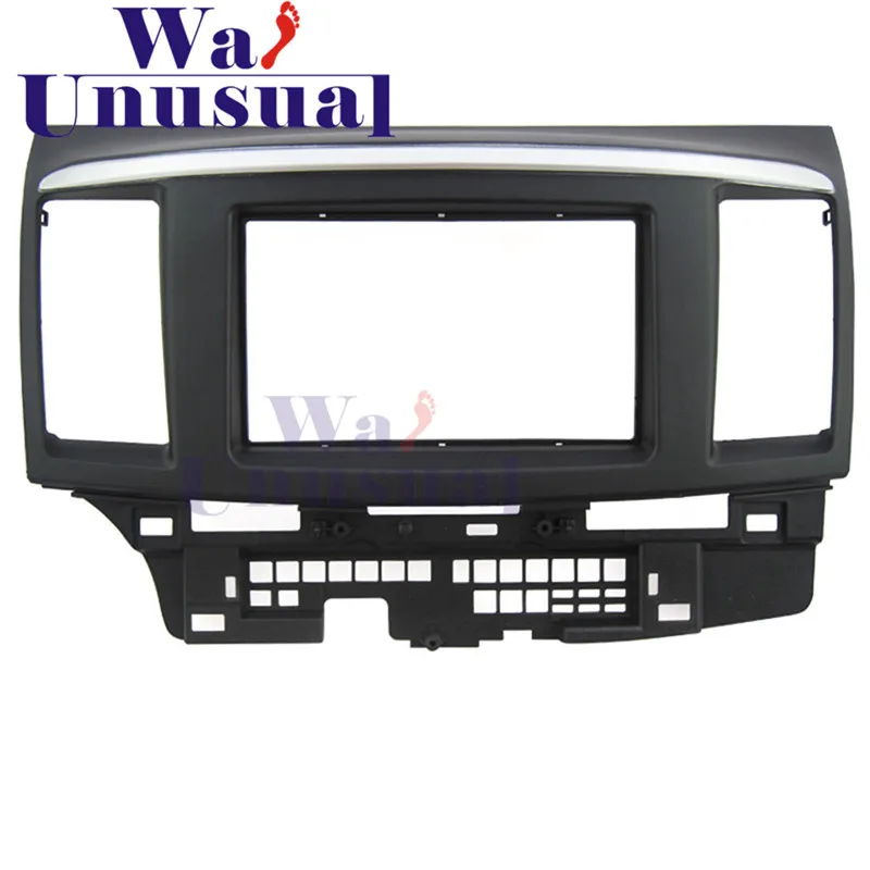 

MI 007 2 DIN Top Quality Radio Fascia for Mitsubishi Fortis for Mitsubishi Lancer 2010 Stereo Fascia Dash Trim Installation Kit