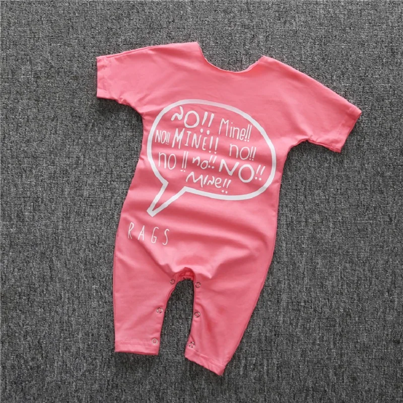 Одежда для новорожденных мальчиков летний комбинезон с короткими рукавами для девочек Модный хлопковый комбинезон для маленьких девочек От 0 до 2 лет комбинезон для новорожденных