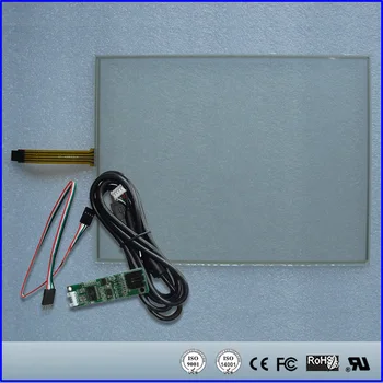 

10.6inch 174mmx225.3mm 4Wire Resistive Touch Screen Panel USB kit for monitor