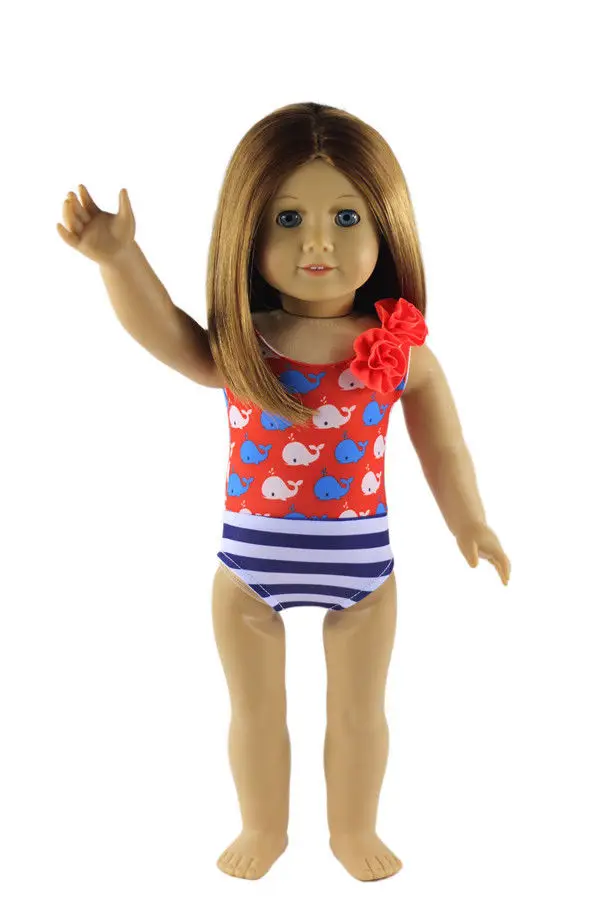 american girl doll swimming suits
