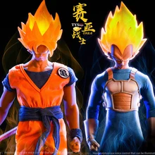 1/6 весы коллекционный полный набор японского аниме Dragon Ball Saiyan воин Сон Гоку/Вегета голова комплект одежды для 12 ''фигурка тела