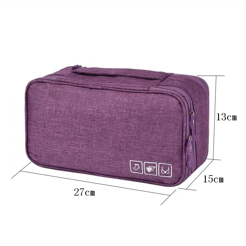 المحمولة حقيبة التخزين البرازيلي الملابس الداخلية حزمة الملابس المنظم الجوارب و سراويل سستة الأمتعة السفر كيت خزائن التجميل