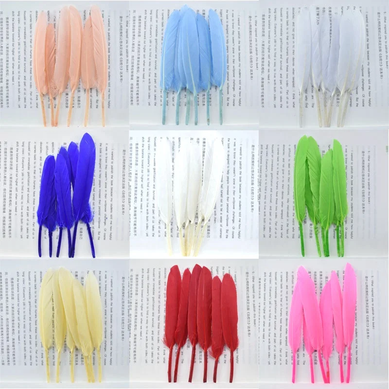 

cheap! Beautiful Natural Duck feathers for crafts 10-15cm DIY colored feather material decorative bulk feathers jewelry plumes
