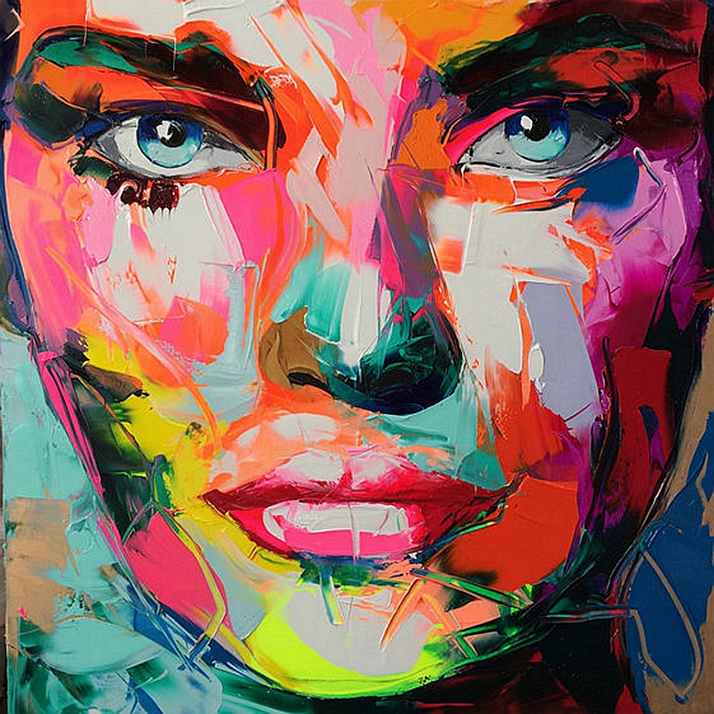 29+ Gambar Lukisan Wajah Abstrak - Romi Gambar