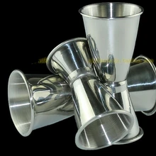 WOWSHINE 2 шт./партия 20cc/40cc мерная чашка из нержавеющей стали с подвернутым краем Бар Инструмент