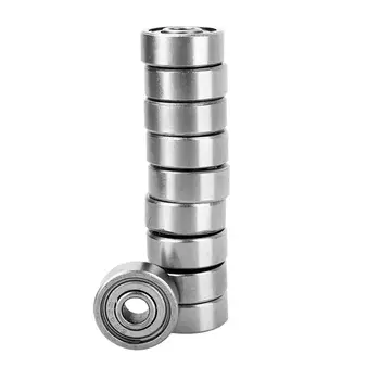 

10pcs/Set 3D Printer Parts 624ZZ 4x13x5mm Miniature Rubber Sealed Metal Shielded Metric Radial Ball Bearing Printer Accessories