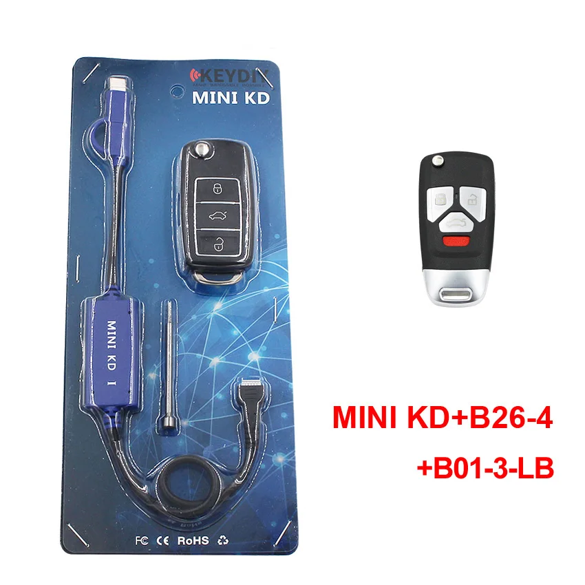 KD01 with B26-4 B01-3-LB+ B01-3 синий/зеленый/розовый/желтый B26-3 B26-4 B29 B11-2+ мини KD дистанционный Автомобильный ключ генератор - Цвет: KD01 with B26-4