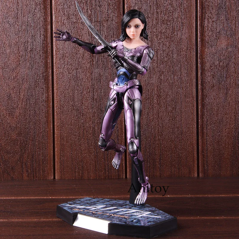 

Alita Action Figure Legend Creation Alita Battle Figure 1/6 Scale Alita Figure PVC Collectible Model Toy 25.5cm