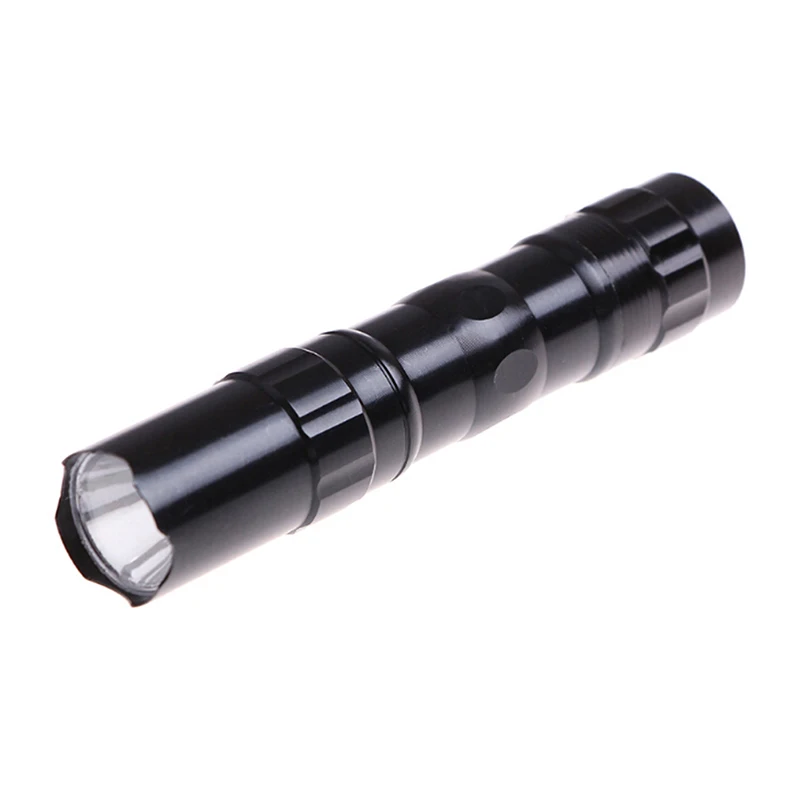 

1pc 10cm*1.8cm Mini LED Flashlight LED Torch Adjustable Zoom Focus Torch Lamp Penlight Waterproof