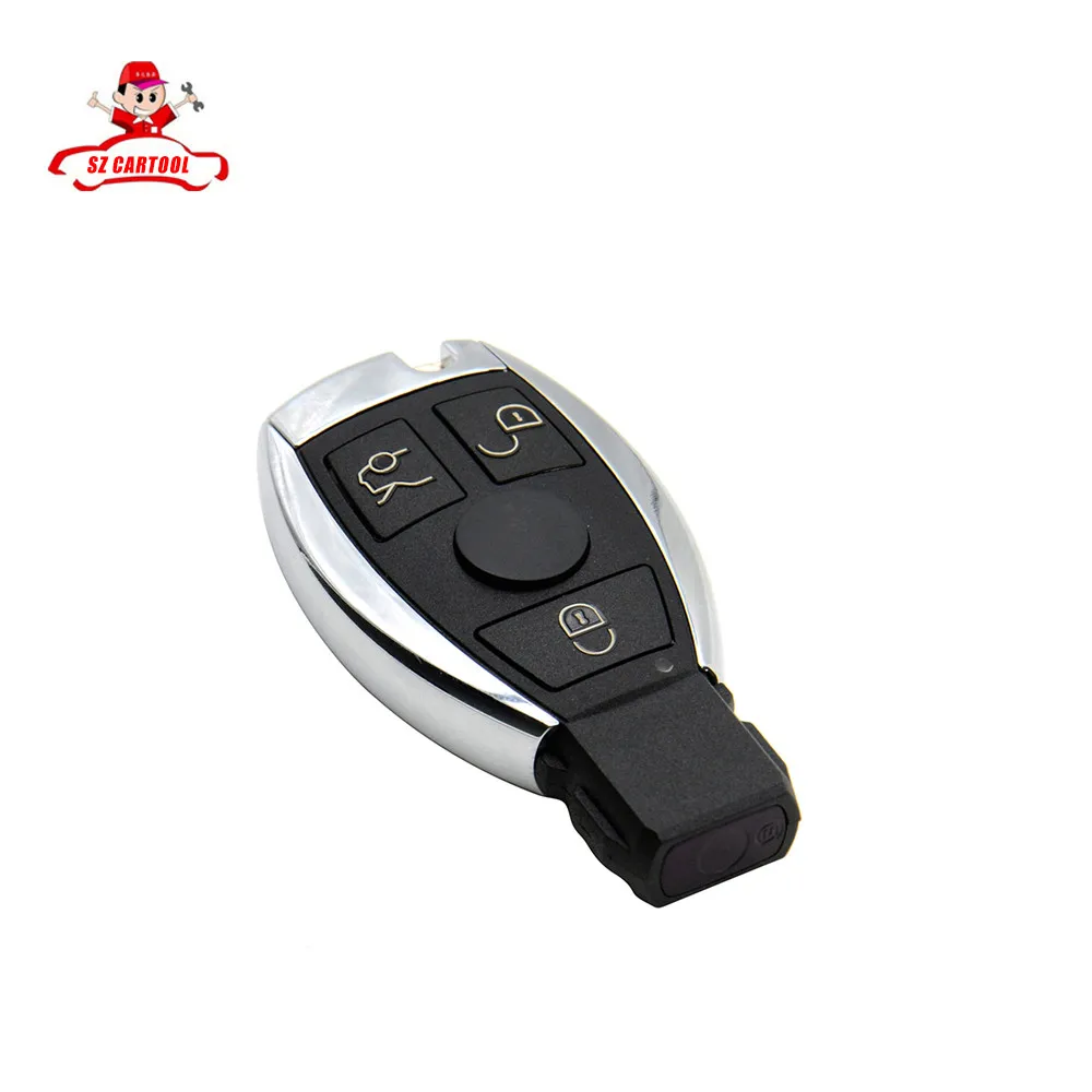 

Hot sale 3 Buttons Smart Remote Key for Mercedes Benz with NEC Chip 315/433MHz Optional Supports Car Models After Year 2000