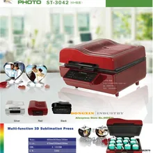 3D сублимационная переносная машина для телефонных чехлов кружка чашка Пластина Печать плиток многофункциональная 3D термопресс печатная машина