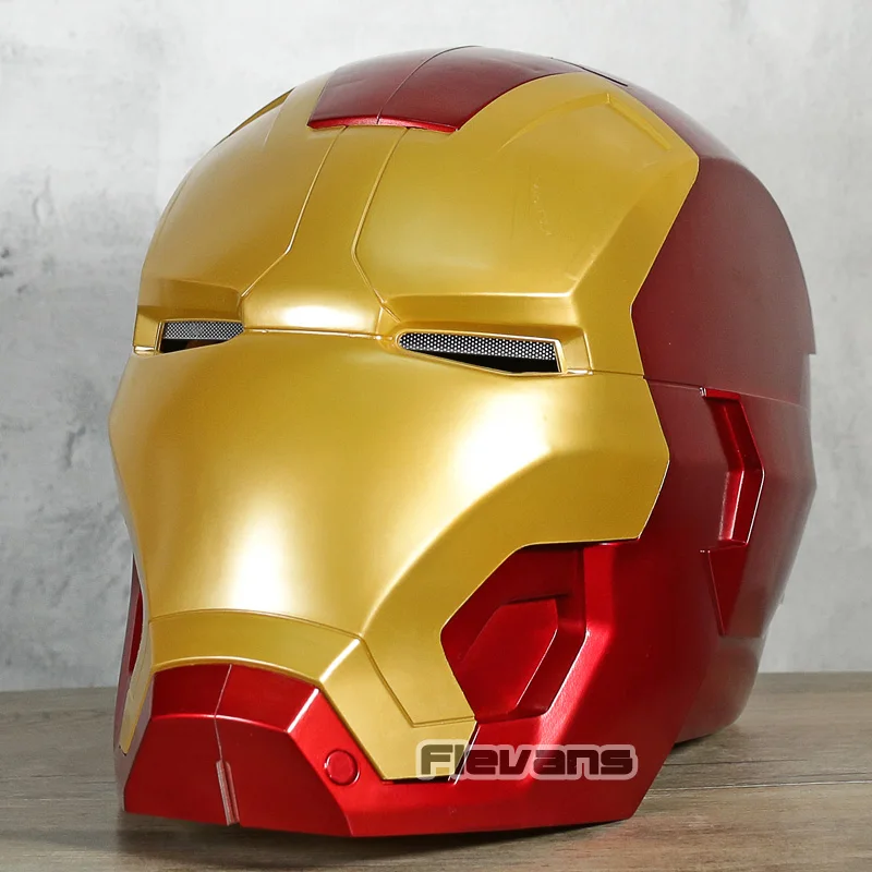

Marvel Legends Avengers Series Iron Man Electronic Helmet Replica PVC Figure Collectible Model Toy with LED Light