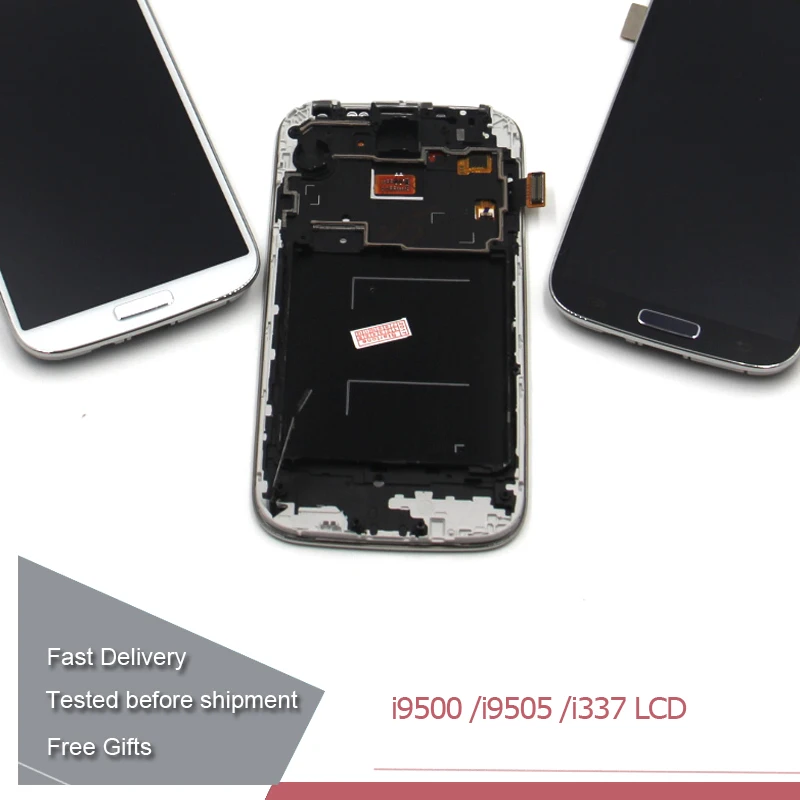 

Compatible for Samsung Galaxy S4 Display with Touch Screen Digitizer GT-i9500 i9505 i337 LCD Display Assembly Replacement Parts