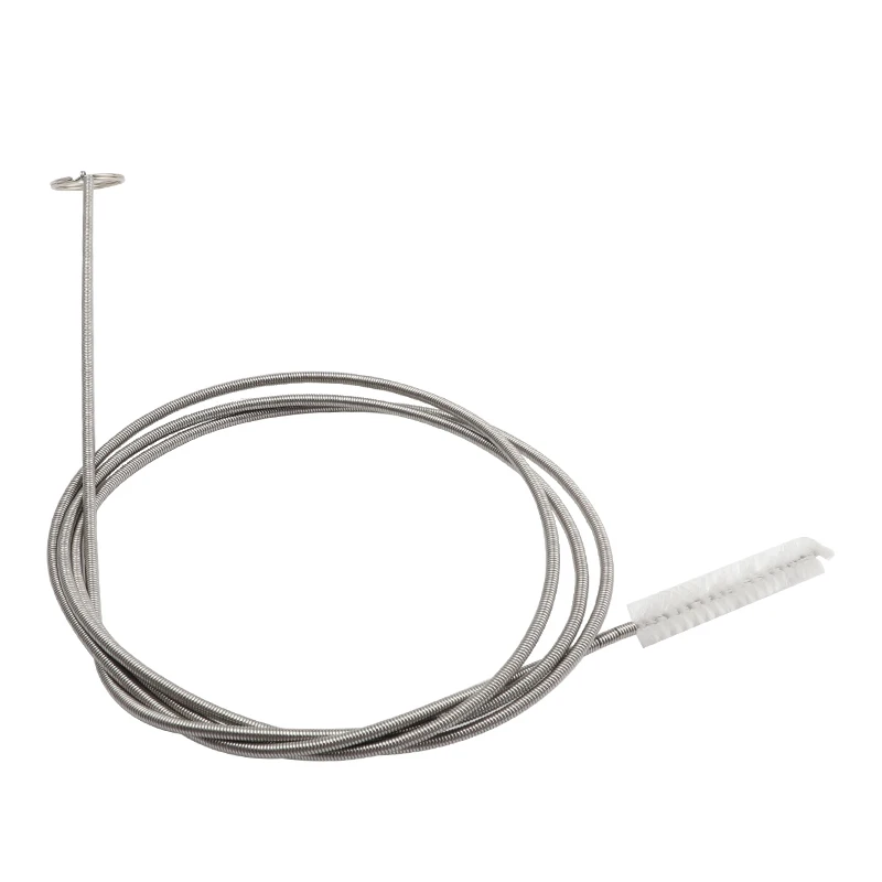 Beer Silicone Pipe Cleaner Air Pump Hose Tube Spiral Cleaning Brush 150cm Filter Pipes suit for 8-10 mm silicone tube straw cleaner brush