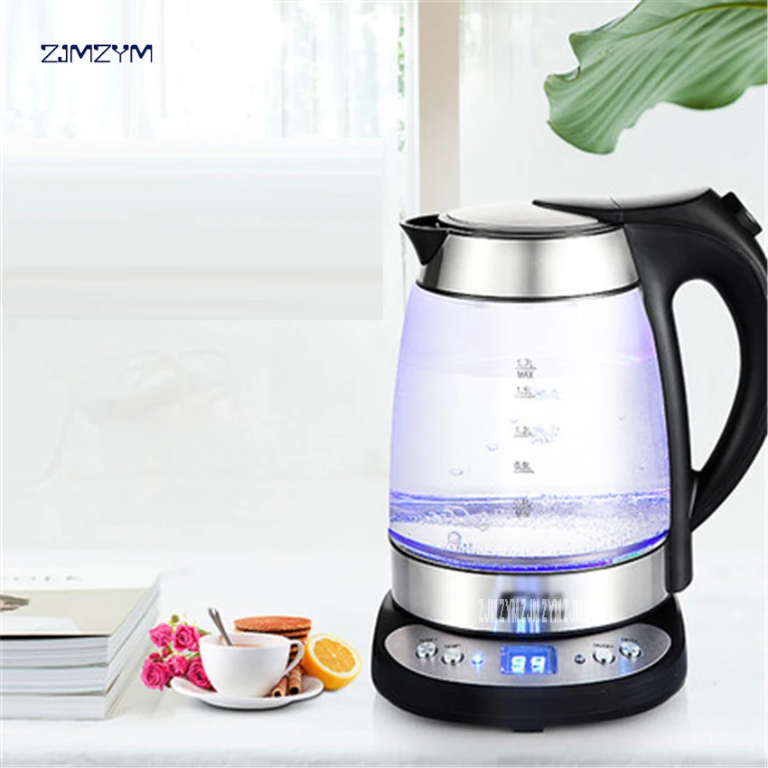 Electric Kettle With Thick Glass Curing Pot Of Automatic Temperature