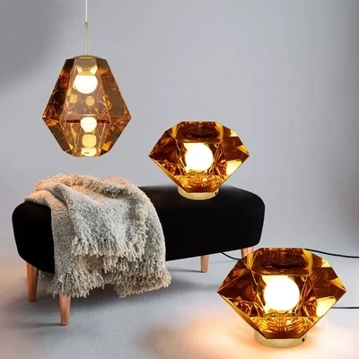 

Modern Tom Dixon Cut Wall Lamp Nordic Led Diamond PVC Wall Sconce Light Fixtures for Bedroom Stair Loft Home Decor Luminaire E27