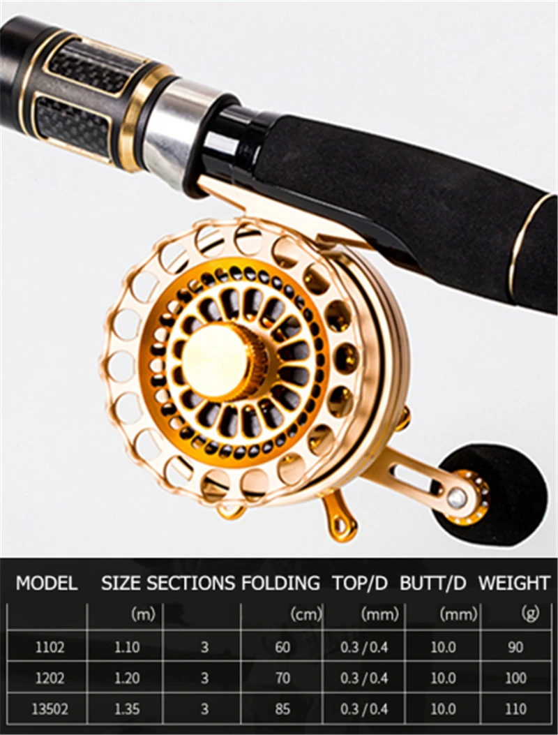 Fibra de Carbono Vara de Pesca Quente Micro Bestsellers Sólido Macio Ponta Chumbo Vara Telescópica 1.1 m 1.35 Viagem Isca Venda 14 Fibra De Carbono quente micro Bestsellers sólido