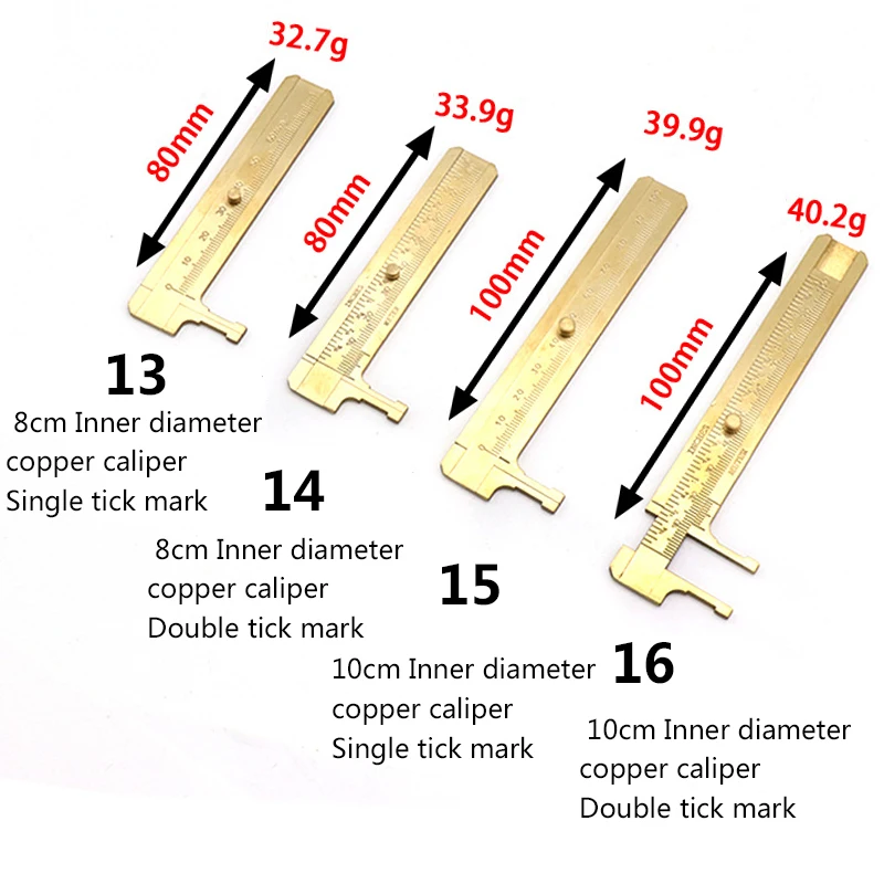 1 шт. раздвижной штангенциркуль 80-150 мм прибор измерение инструмент линейка один/двойной Тиковой отметки мини пластик нержавеющая сталь медь