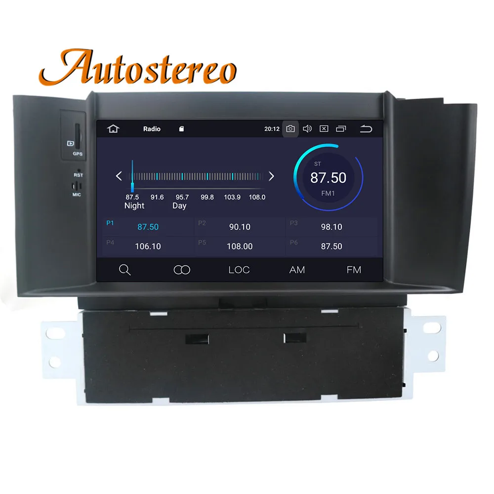 Discount Android 9 DSP IPS Car GPS Navigation DVD Player For Citroen C4 C4L DS4 2012-2016 multimedia player head unit radio tape recorder 4