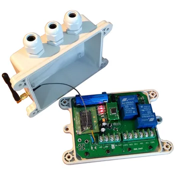 

GSM-WEEKLY Free shipping GSM Remote Control System with one alarm input ( Relay output weekly timing controller )