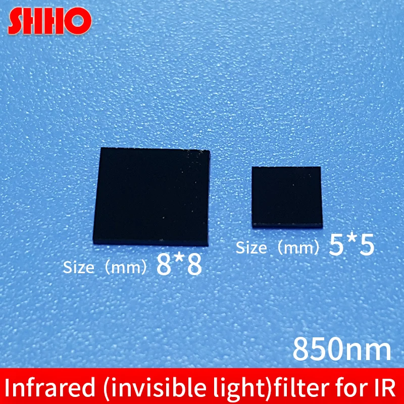 High quality IR coated film filter band pass 850nm laser transmissivity